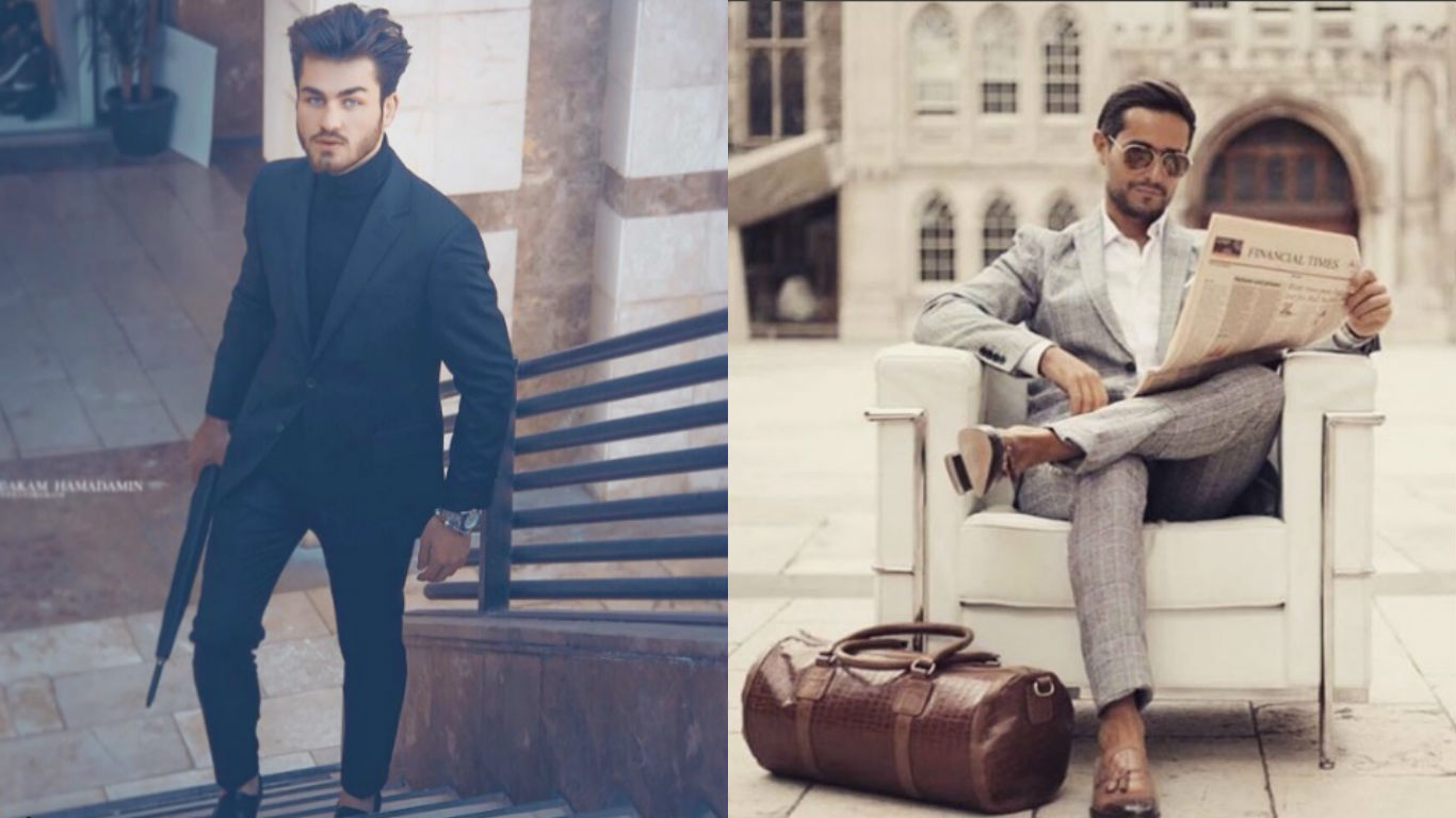 有形的胡子、梳理得服服贴贴的油头，还有合身的西装，这些库尔德青年宛如直接从时装杂志中现身。