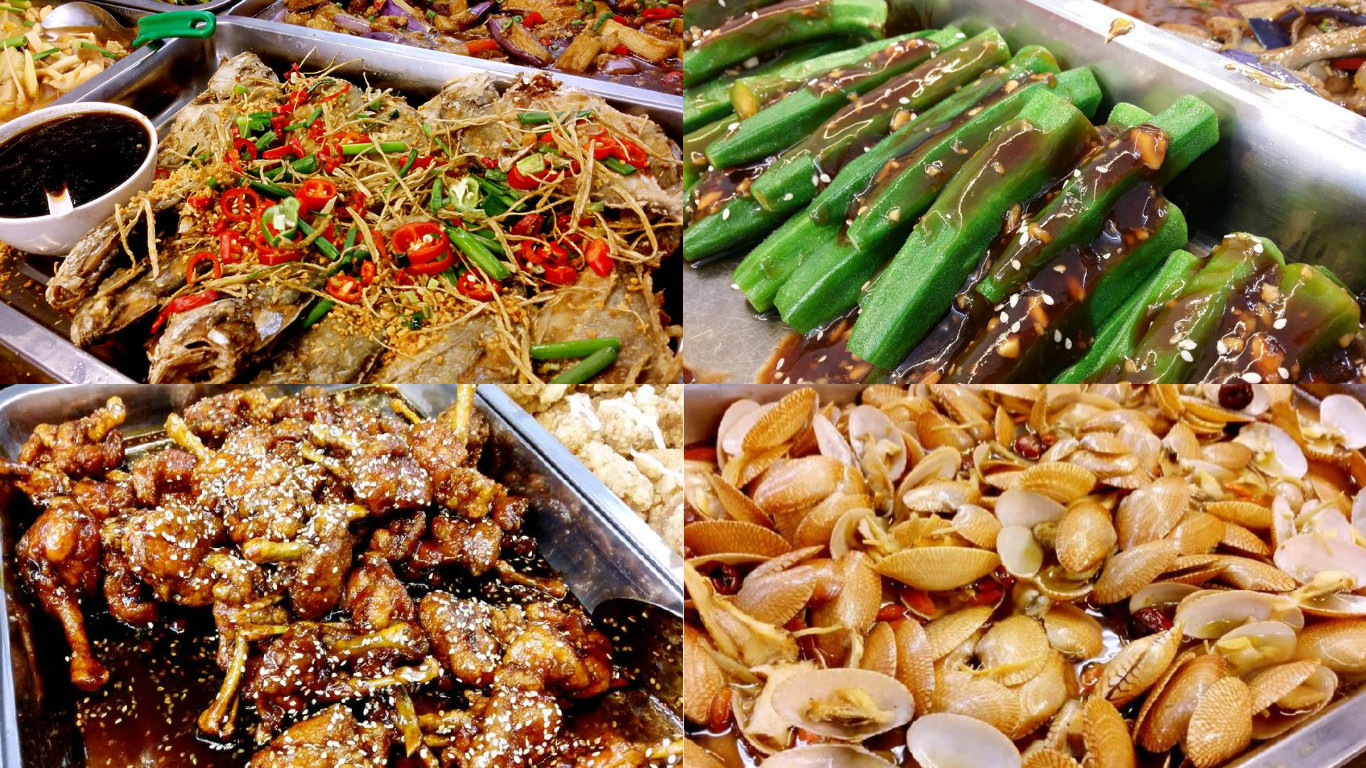 有没有发现到，他们家的杂菜料在其他店铺比较少见呢？ 这些都是他们的特色菜肴哦！图取自：klsenlangorlang 