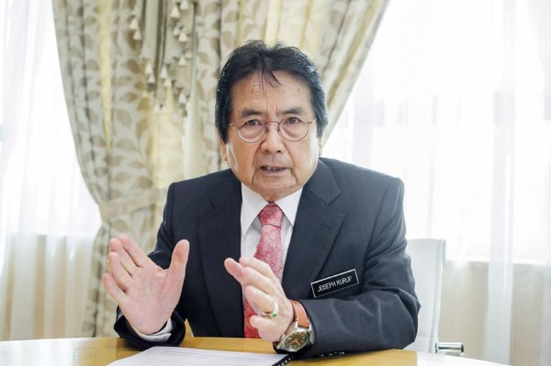 Tan Sri Joseph Kurup says creating a united Malaysia will take time. u00e2u20acu2022 Malay Mail pic