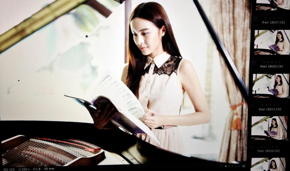 绝对是实力派钢琴家哦！图取自：脸书