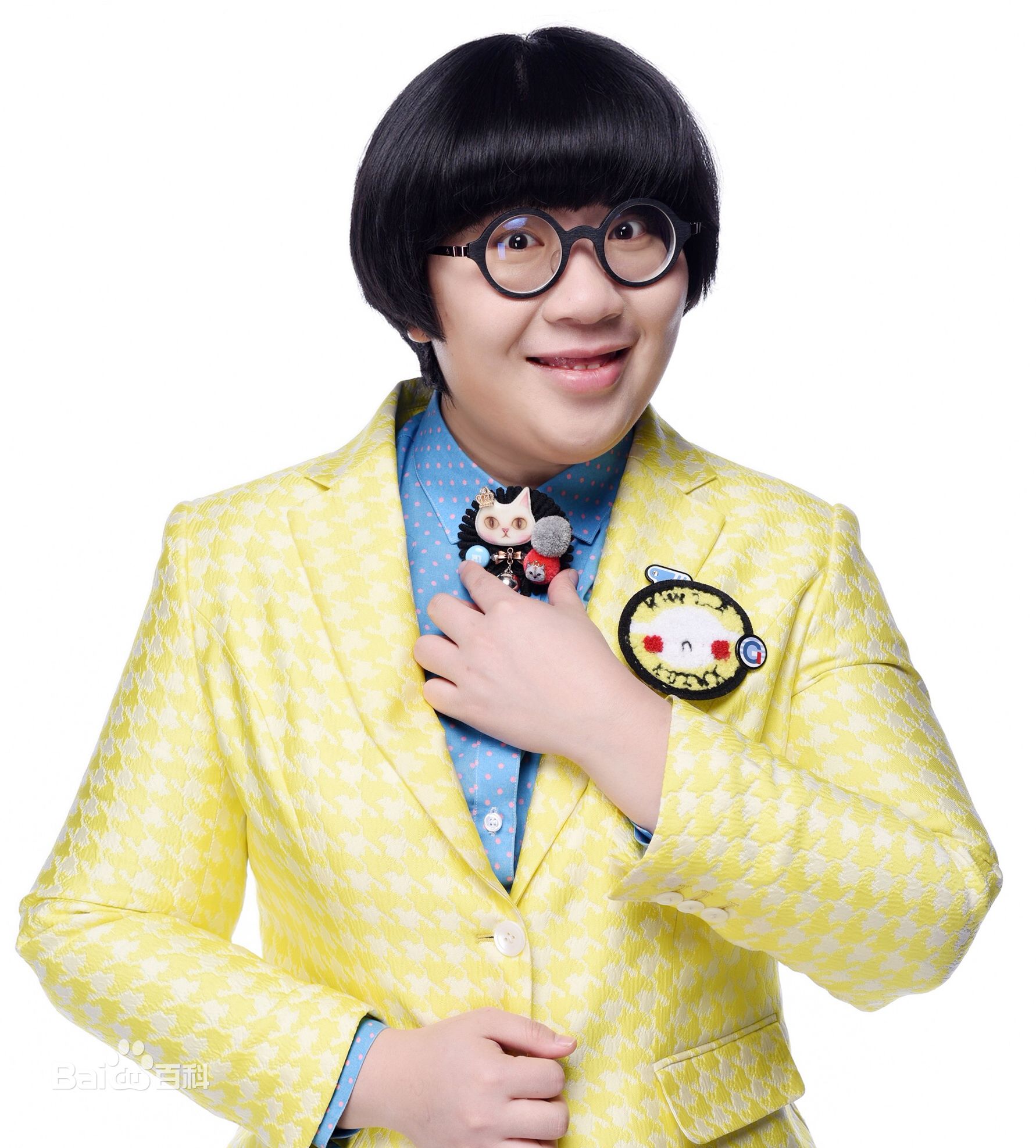 颜如晶的微薄粉丝人数，目前已超过100万人了呢！图取自：baike.baidu 