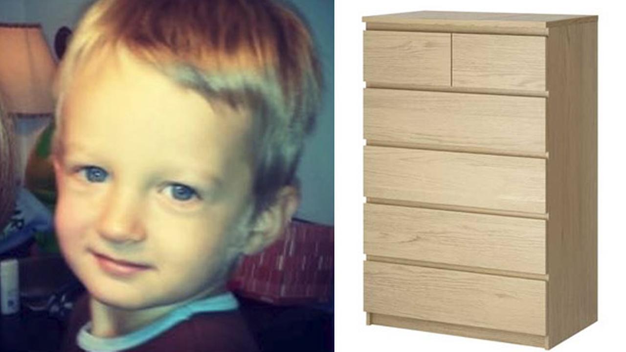 这是一个会夺儿童命的恶魔抽屉柜！图取自：6abc 