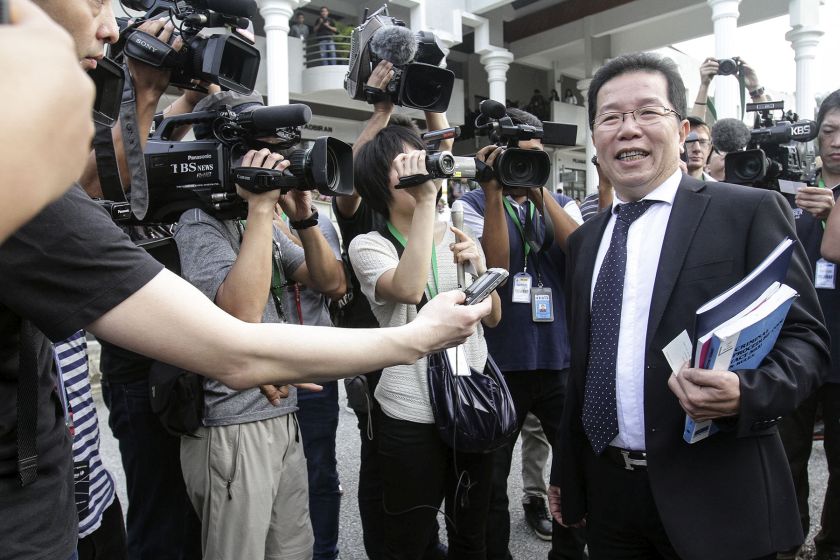 Gooi said that he has not met Siti Aisyah or her family yet and will be interviewing her once the police have passed him the relevant documents. u00e2u20acu201d Picture by Yusof Mat Isa