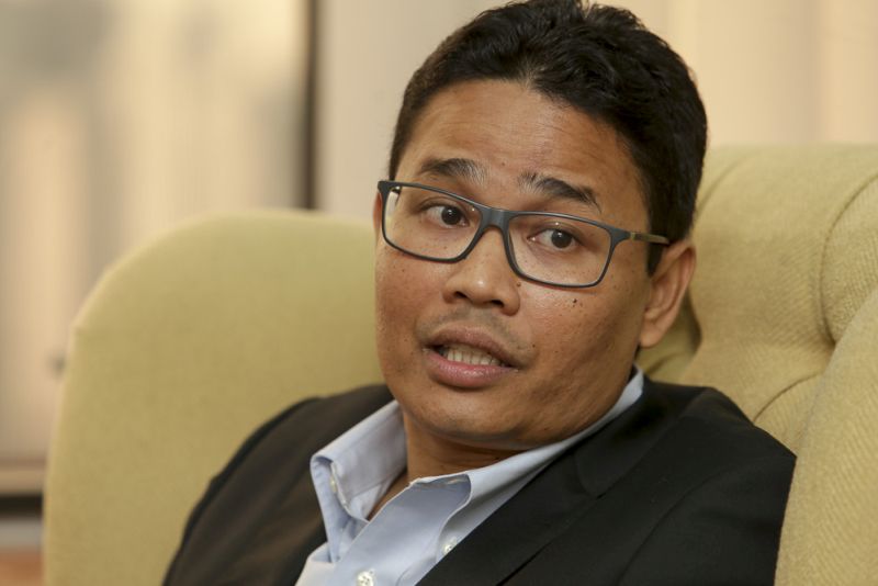 Khairul Azwan Harun, Umno Youth vice chief speaks to Malay Mail Online March 29, 2017. u00e2u20acu201d Picture by Choo Choy May
