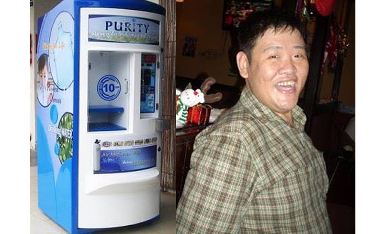 你用过Ooi Seng Chye 发明的过滤饮水机吗？图取自：themarketingscribe 