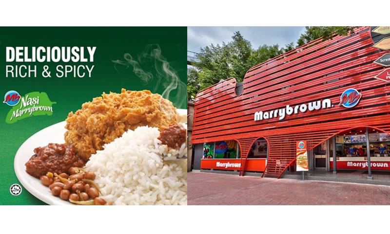 为了迎合大马人的饮食习惯，他们家还贴心推出Nasi Marrybrown，算是其中一项特色吧！图取自：marrybrown；cgsbid 