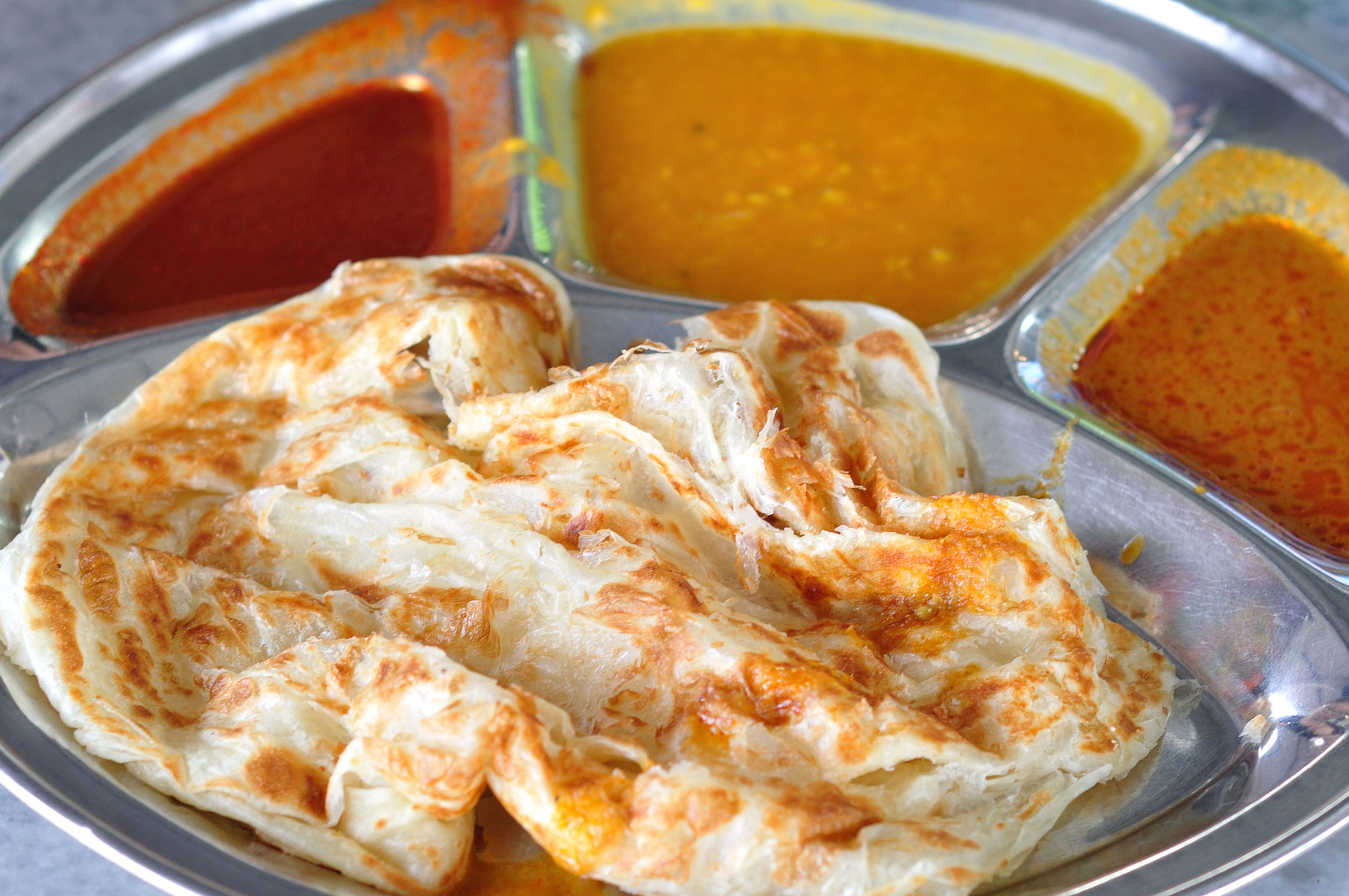 便宜又吃得饱的早餐-- Roti Canai！图取自：pinterest 