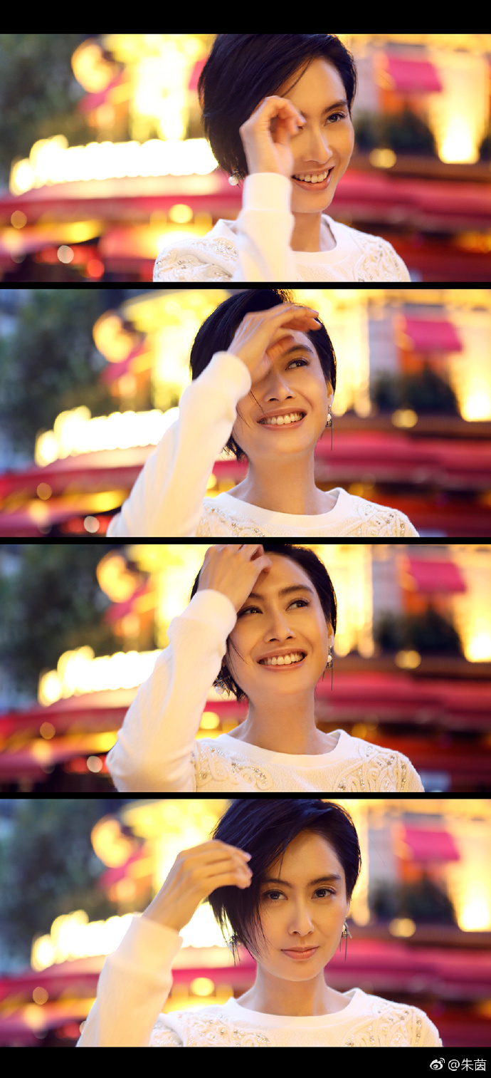 你看得出朱茵现年已经45岁了吗？-微博-