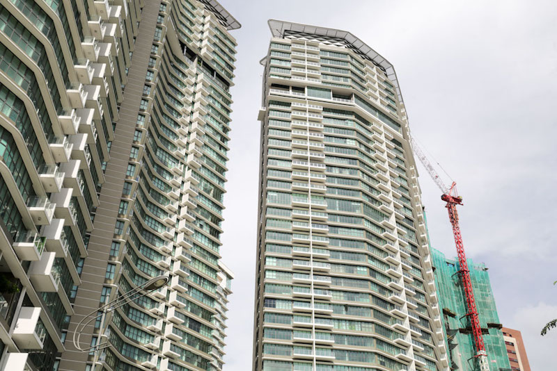 Setia Sky Residences under construction in the heart of Kuala Lumpur, April 19, 2017. u00e2u20acu201d Photo by Choo Choy May