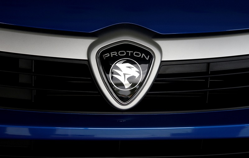 A Proton logo on a car at a Proton showroom in Puchong, Malaysia October 3, 2016. u00e2u20acu201d Reuters pic