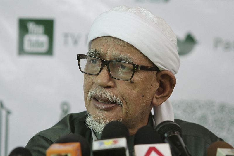 PAS President Datuk Seri Abdul Hadi Awang speaks during a press conference at 63rd Muktamar at the Kompleks PAS Kedah in Alor Setar May 1, 2017. u00e2u20acu2022 Picture by Yusof Mat Isa