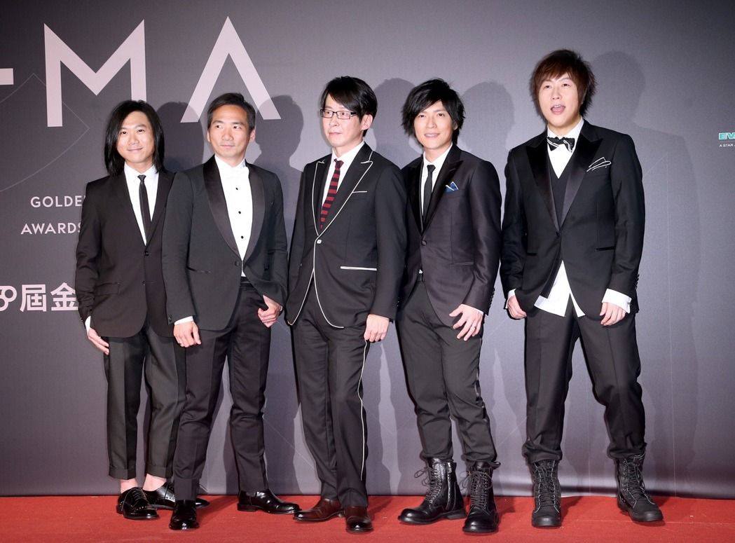 台湾天团五月天拿下最佳华语专辑。-摘自网络-