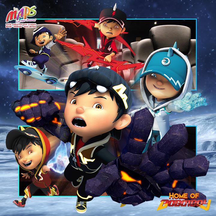 本地动漫BoboiBoy入驻动漫影城。-摘自MAPS官方FB-