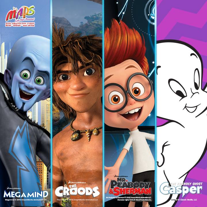 这四部动漫的粉丝可以到MAPS“朝圣”了。-摘自MAPS官方FB-