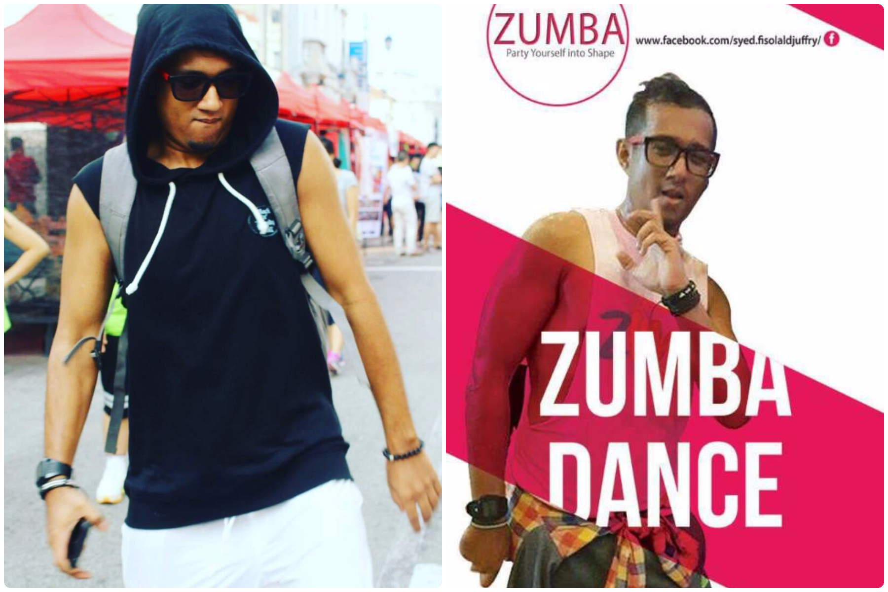 Syed认为只要谨守教规,自律自重,尊巴是一项非常健康又能瘦身的运动。-受访者提供-