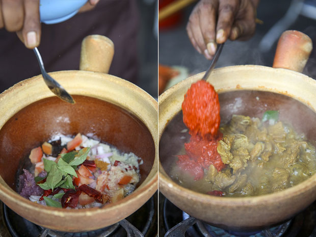 老板说下调味料就是agak-agak凭感觉。-Choo Choy May摄-