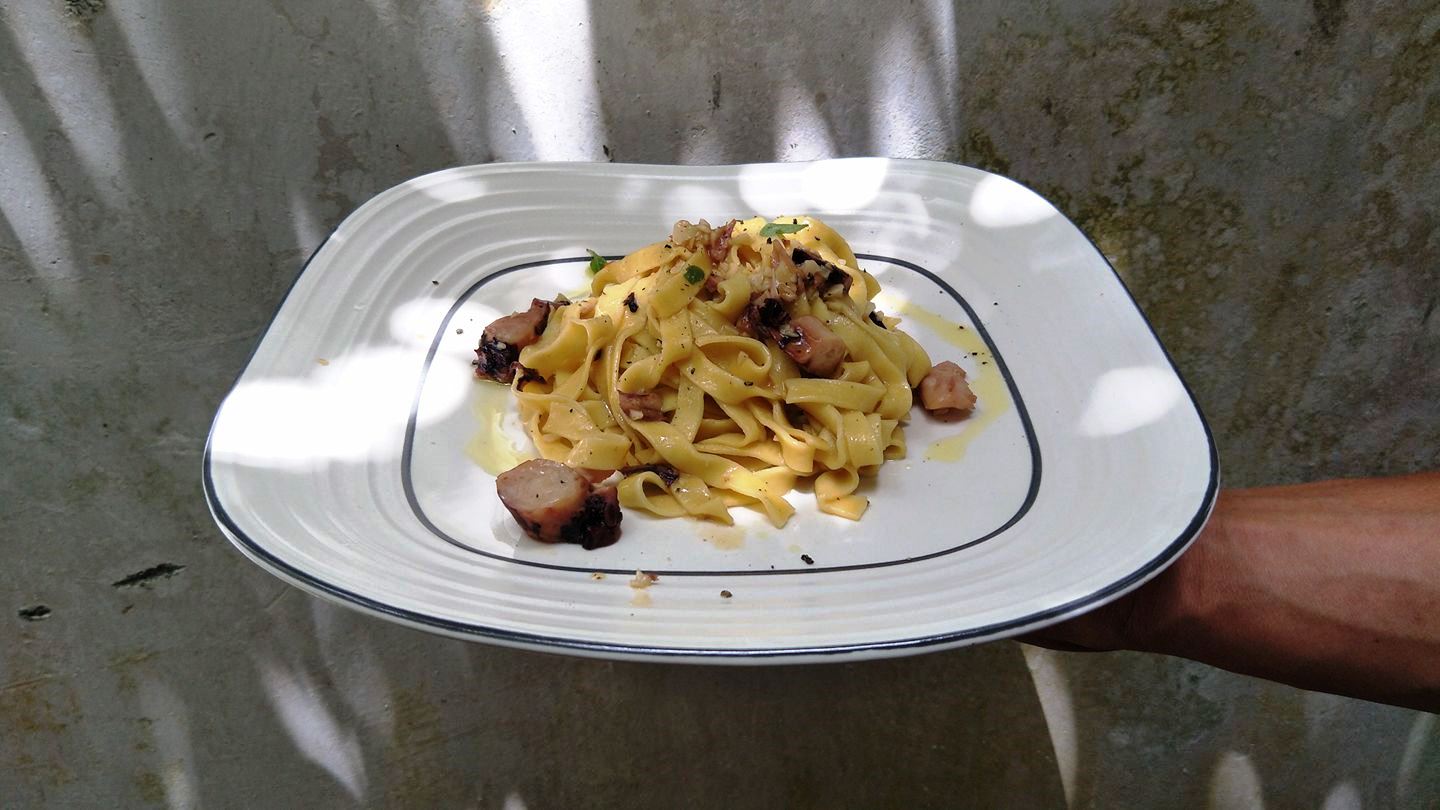 让食客大赞的手工意大利面。-摘自Jaloux FB-