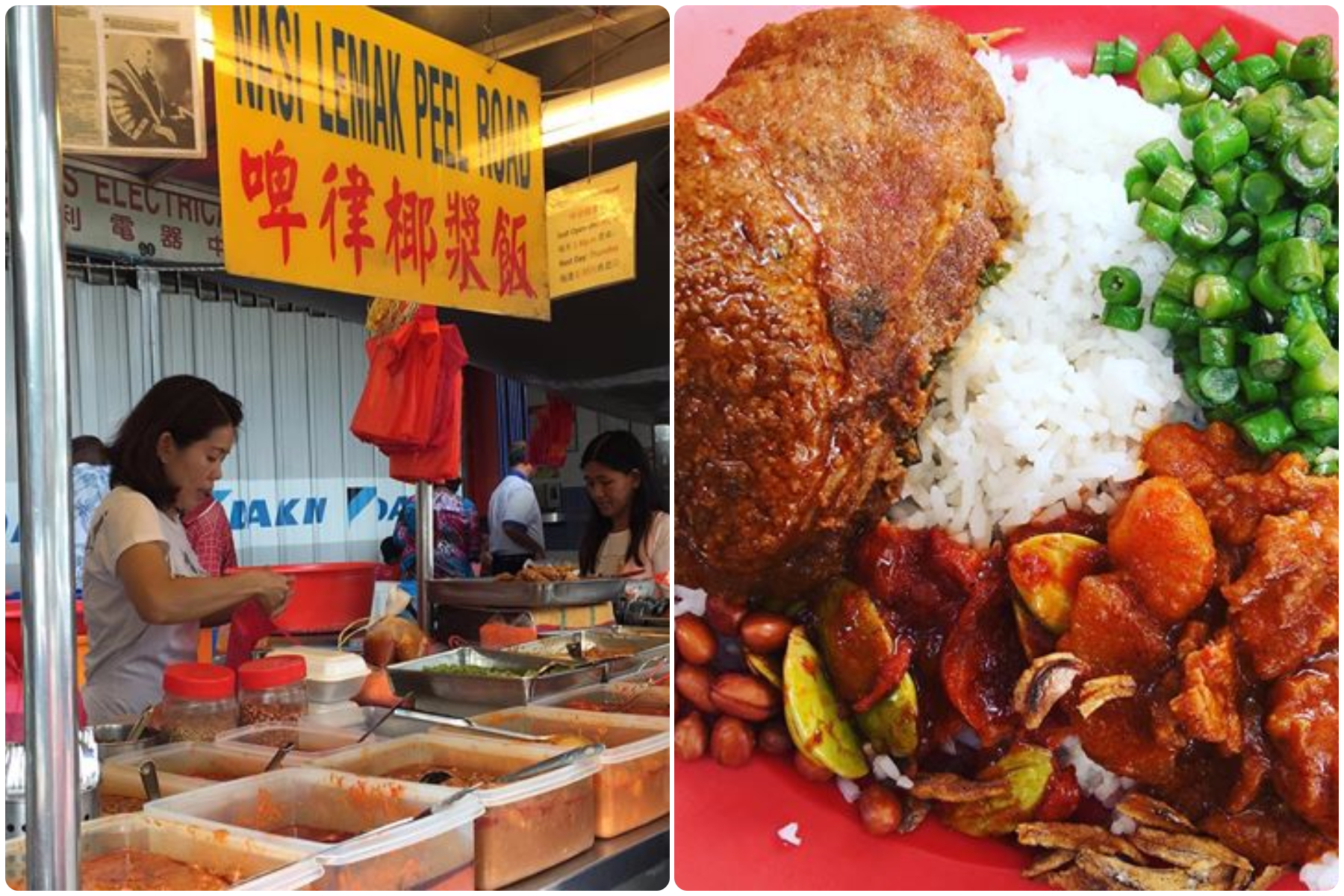 著名兼很多菜式选择的啤律椰浆饭。-摘自网络-