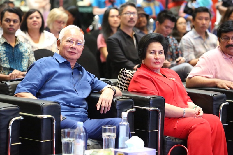 Datuk Seri Najib Abdul Razak and his wife Datin Seri Rosmah Mansor at the launch of DiverseCity 2017 at Nu Sentral in Kuala Lumpur August 31, 2017. u00e2u20acu201d Picture by Choo Choy May