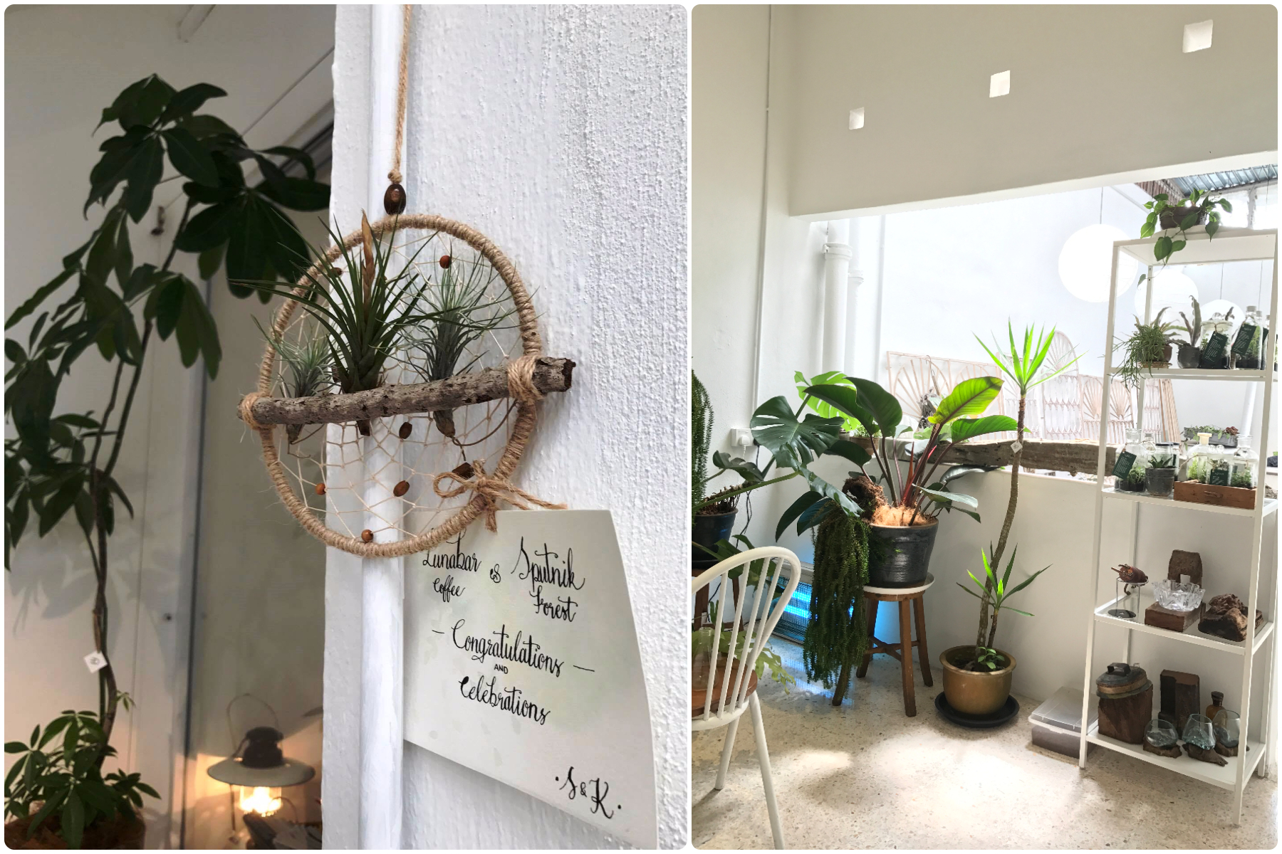 就只是白色墙和玻璃的简单设计，却在小细节处让人觉得惊艳。-杨琇媖摄-