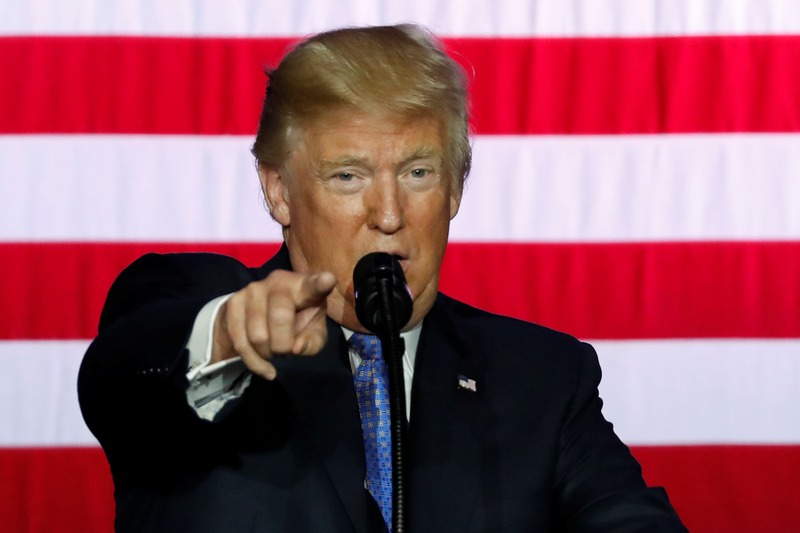 US President Donald Trump delivers remarks on proposed changes to the US tax code at the state fairgrounds in Indianapolis September 27, 2017. u00e2u20acu201d Reuters pic