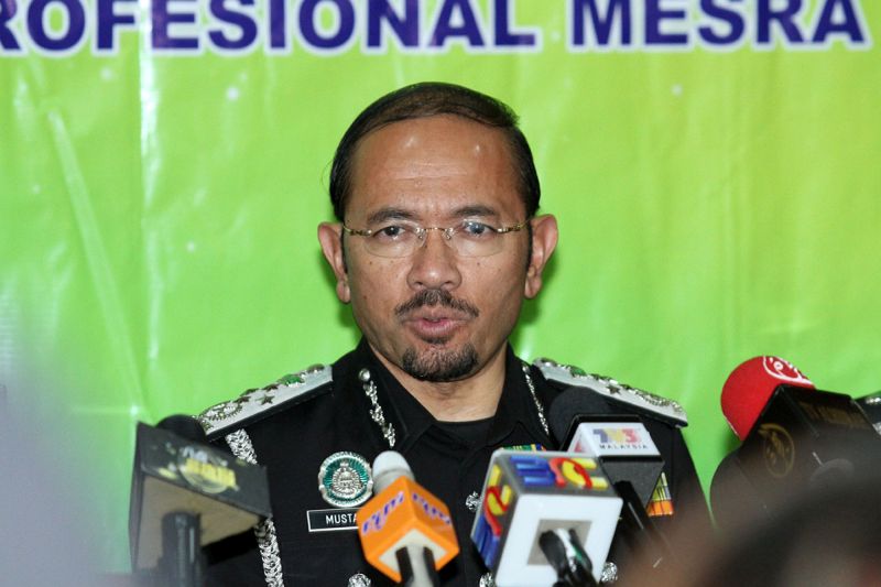 Immigration Department director-general Datuk Seri Mustafar Ali speaks during a press conference in Putrajaya September 11, 2017. u00e2u20acu201d Picture by Miera Zulyana