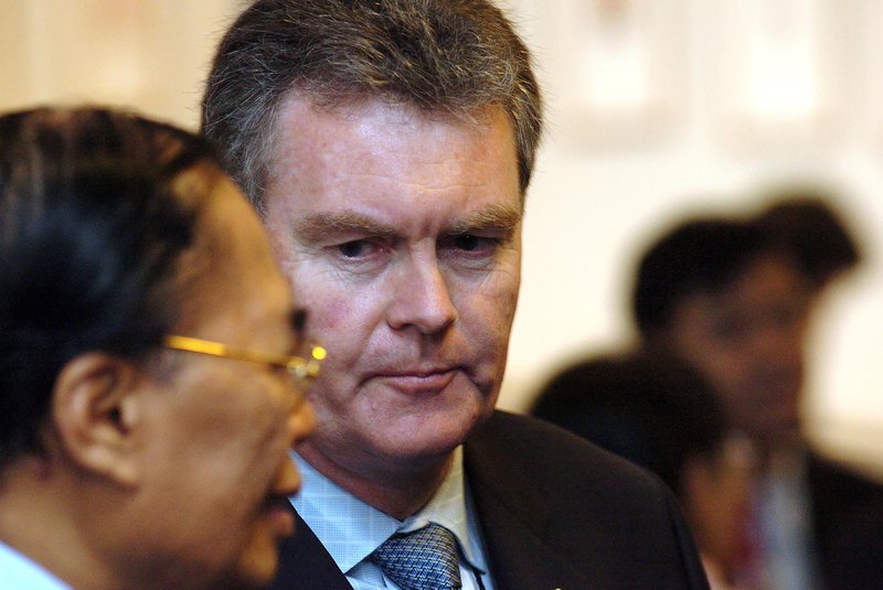 Duncan Lewis, Director-General of Security of the Australian Security Intelligence Organisation, attending an Apec forum in Brisbane October 31, 2005 in this file photo. u00e2u20acu201d AFP pic