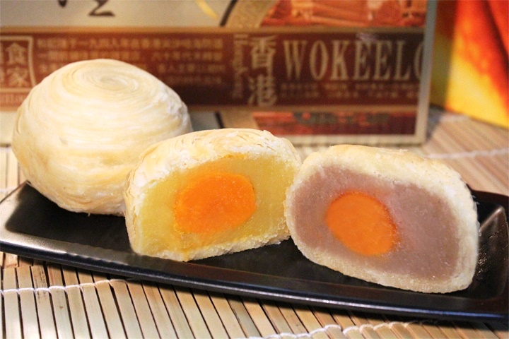 潮式月饼的酥皮，是用猪油制成，所以也叫朥饼。-摘自网络-
