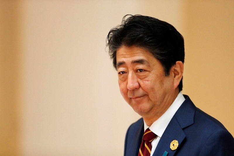 Japan Prime Minister Shinzo Abe attends the Apec Economic Leaders' Meeting in Danang November 11, 2017. u00e2u20acu201d AFP pic