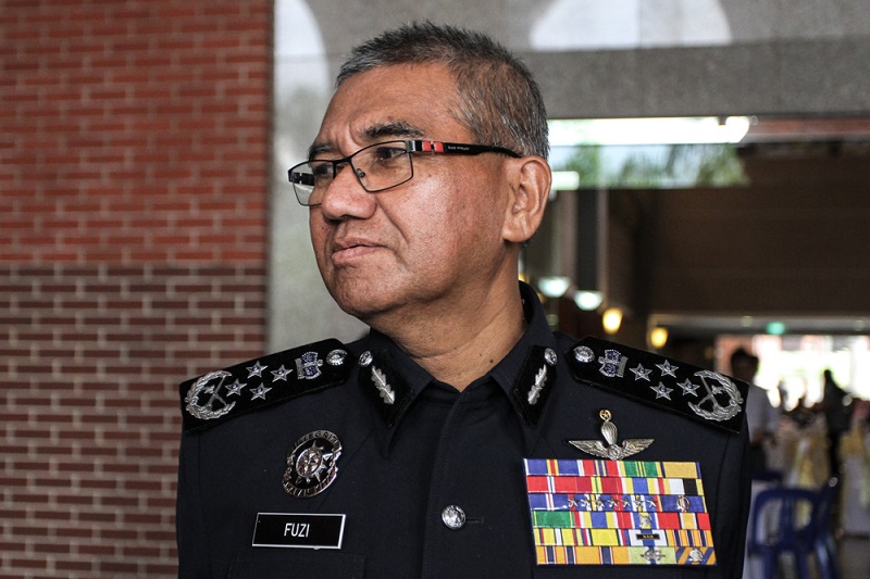 IGP Tan Sri Mohamad Fuzi Harun attends the thanksgiving ceremony for Rela members in Putrajaya January 24, 2018. u00e2u20acu201d Picture by Shafwan Zaidon