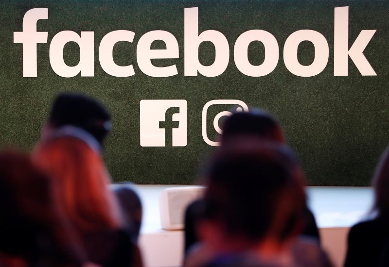A Facebook logo is seen at the Facebook Gather conference in Brussels January 23, 2018. u00e2u20acu2022 Reuters pic