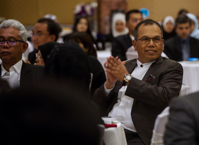 Chief Justice Tun Md Raus Sharif is pictured at the 2017 u00e2u20acu02dcInns of Court Malaysiau00e2u20acu2122 meeting (ICM) at the Palace of Justice, Putrajaya. December 12, 2017. u00e2u20acu201d Bernama pic