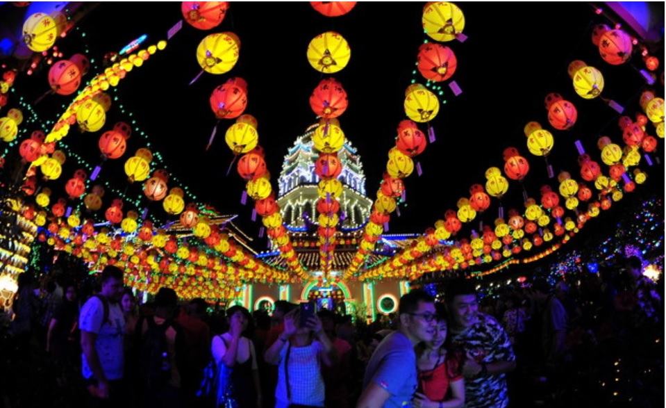 极乐寺灯会即将亮灯至3月15日。-马新社-