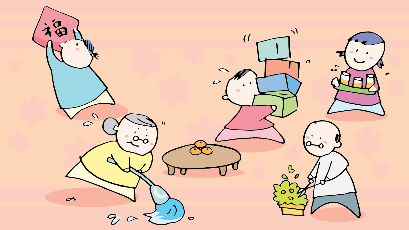 一家人一起洗邋遢还能促进亲情呢。-摘自网络-