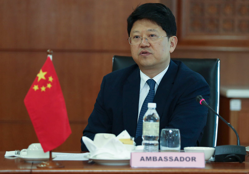 China Ambassador to Malaysia Bai Tian speaks during a press conference at the Ministry of Plantation Industries and Commodities in Putrajaya February 2, 2018. u00e2u20acu201d  Picture Yusof Mat Isan