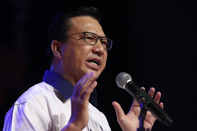 MCA president Datuk Seri Liow Tiong Lai delivers his presidential address during MCAu00e2u20acu2122s 69th anniversary celebrations in Kuala lumpur March 3, 2018. u00e2u20acu201d Picture by Yusof Mat Isa