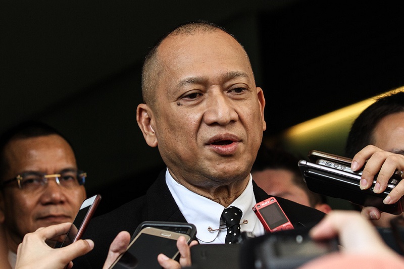 Tourism Minister Datuk Seri Mohamed Nazri Abdul Aziz speaks during a press conference at the Malaysia Tourism Centre in Kuala Lumpur March 14, 2018. u00e2u20acu201d Picture by Miera Zulyana 
