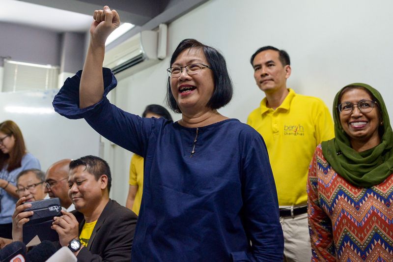 Maria Chin Abdullah announced her resignation from polls watchdog Bersih 2.0 today, March 6, 2018. u00e2u20acu2022 Picture by Mukhriz Hazim