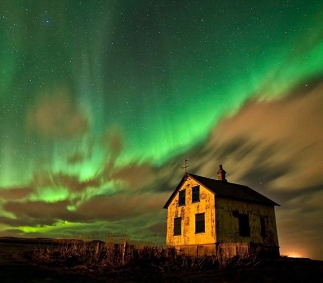 去冰岛的最大目的，就是看极光咯。-摘自anuta.s.volkova instagram-