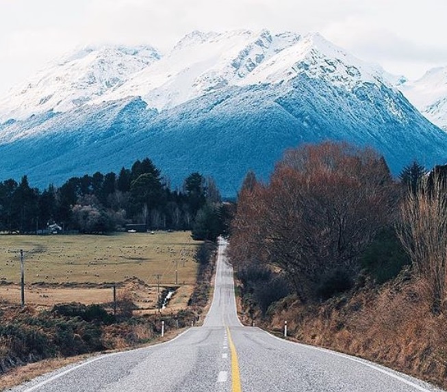 纽西兰就是胜在风景浩瀚宏伟。-摘自purenewzealand IG-