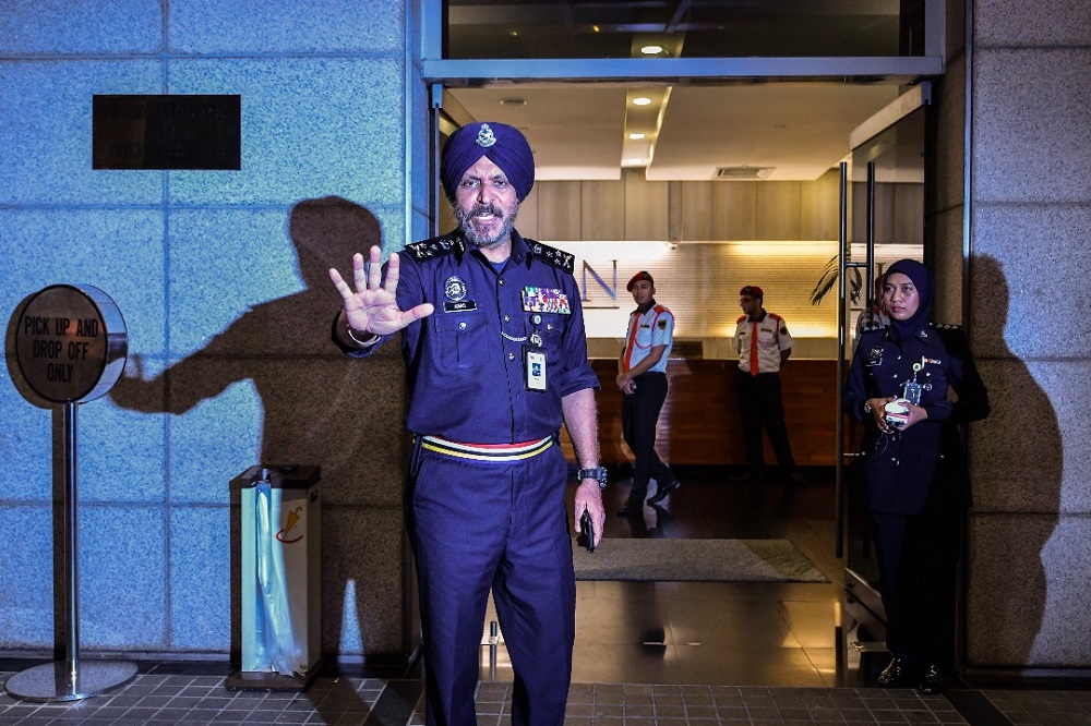 Federal Commercial Crime Investigation Department (CCID) director Commissioner Datuk Seri Amar Singh Ishar Singh. u00e2u20acu201d Bernama pic