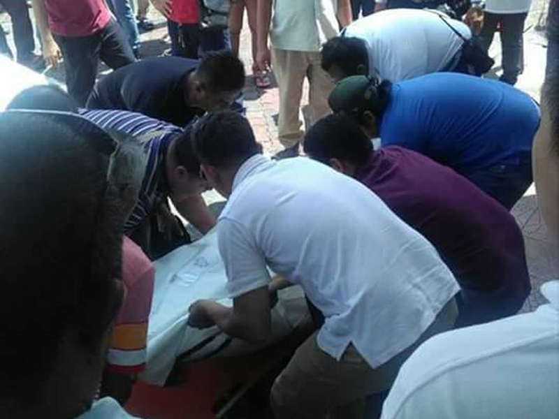 Ketua Warisan bahagian Libaran maut dirempuh sebuah kereta ketika minum depan sebuah restoran, 8 Mei 2018. u00e2u20acu201d Foto ihsan Facebook/Dayang Almisa Abdullah
