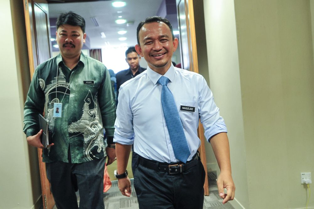 Education Minister Maszlee Malik is pictured at the Ministry of Higher Education in Putrajaya May 31, 2018. u00e2u20acu201d Picture by Shafwan Zaidon