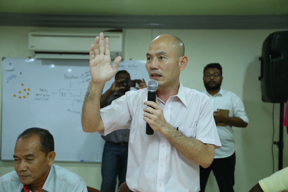 Lim Lip Eng Jinjang Utara, Kuala Lumpur May 31, 2018. u00e2u20acu201d Picture by Zuraneeza Zulkifli