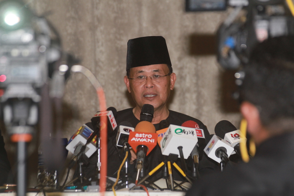 Johor Mentri Besar Datuk Osman Sapian said he has the utmost confidence that his team will deliver their promises made to the rakyat in Johor. u00e2u20acu201d Pictures by Ben Tan