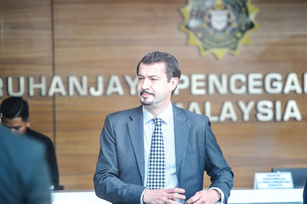Former Petrosaudi International executive Xavier Justo arrives at the MACC headquarters in Putrajaya May 24, 2018. u00e2u20acu2022 Picture by Shafwan Zaidon