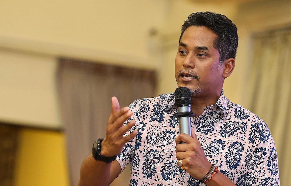 Khairy Jamaluddin speaks at an event in Safira Country Club, Bandar Seberang Jaya June 28, 2018. u00e2u20acu201d Picture by Sayuti Zainudin