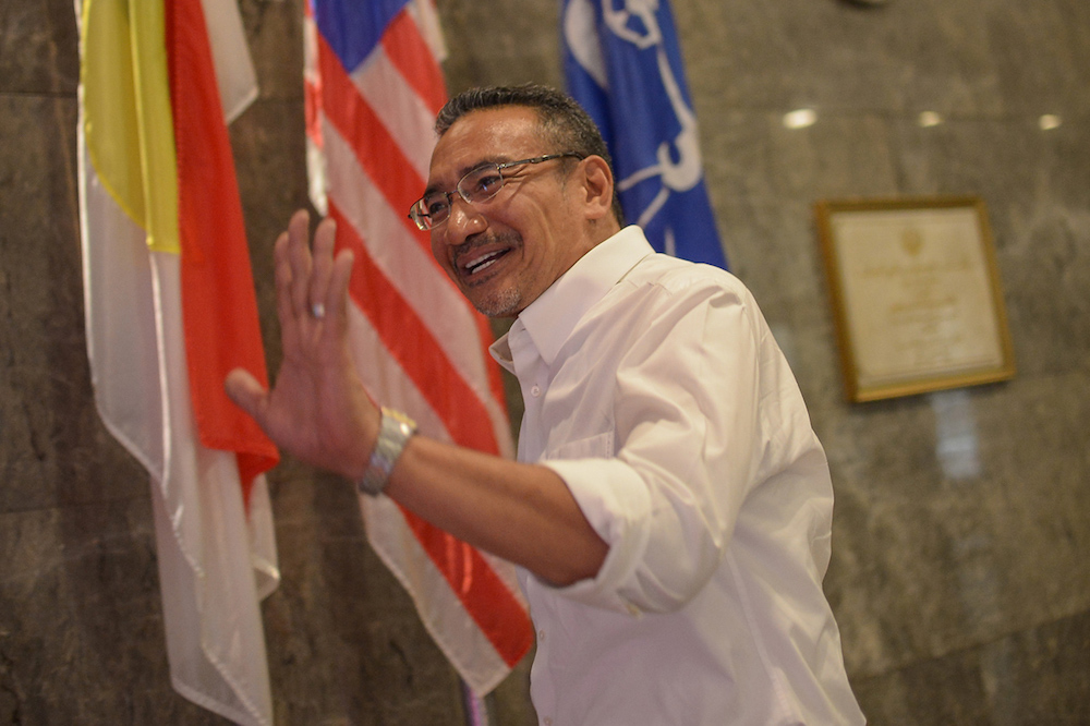 Umno Acting Deputy President Datuk Seri Hishamuddin Tun Hussein Onn at Menara Dato Onn in Kuala Lumpur June 25, 2018. u00e2u20acu201d Picture by Mukhriz Hazim