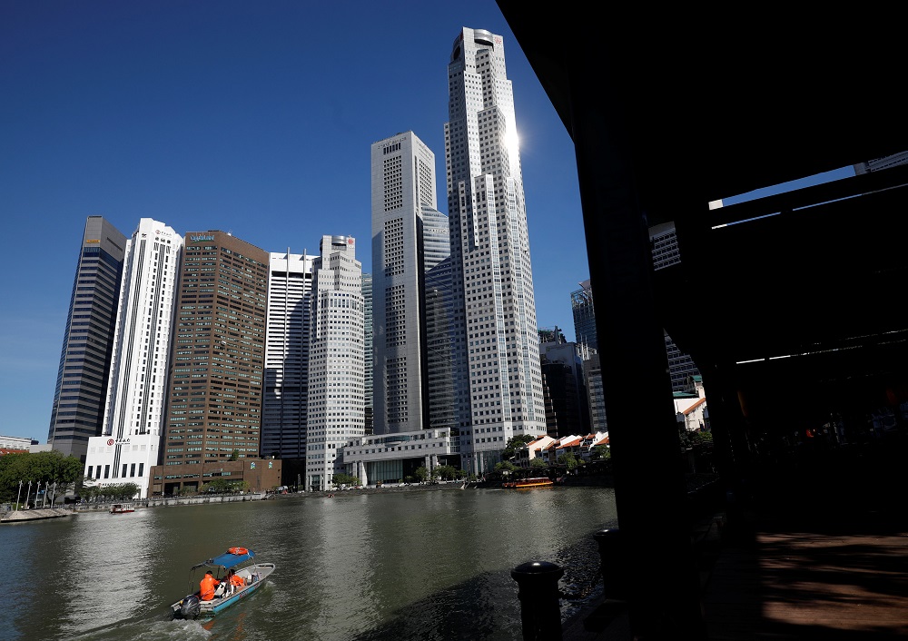 A view of the central business district in Singapore May 24, 2018. u00e2u20acu201d Reuters pic