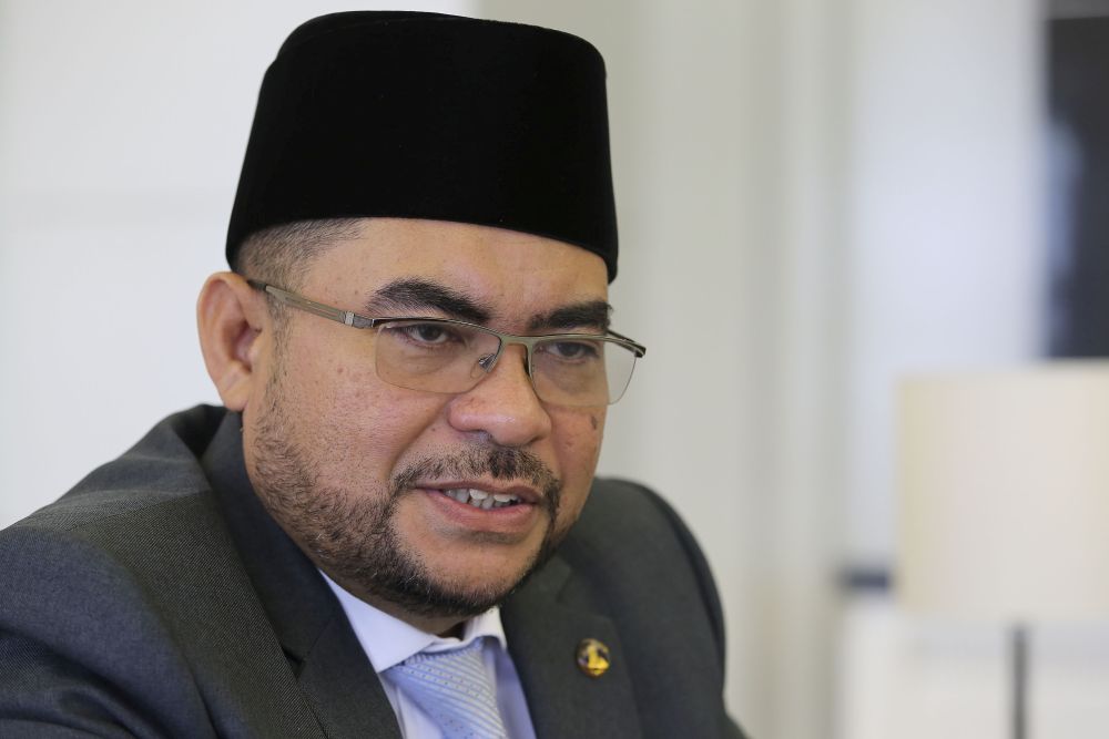 Minister in the Prime Minister's Department, Datuk Mujahid Yusof Rawa speaks to Malay Mail during an interview at his office in Putrajaya July 05, 2018. u00e2u20acu201d Picture by Yusof Mat Isa